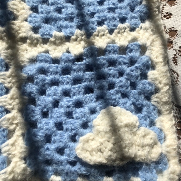 Handmade Crochet Dreamy Cloud Tote Bag - Picture 4 of 5
